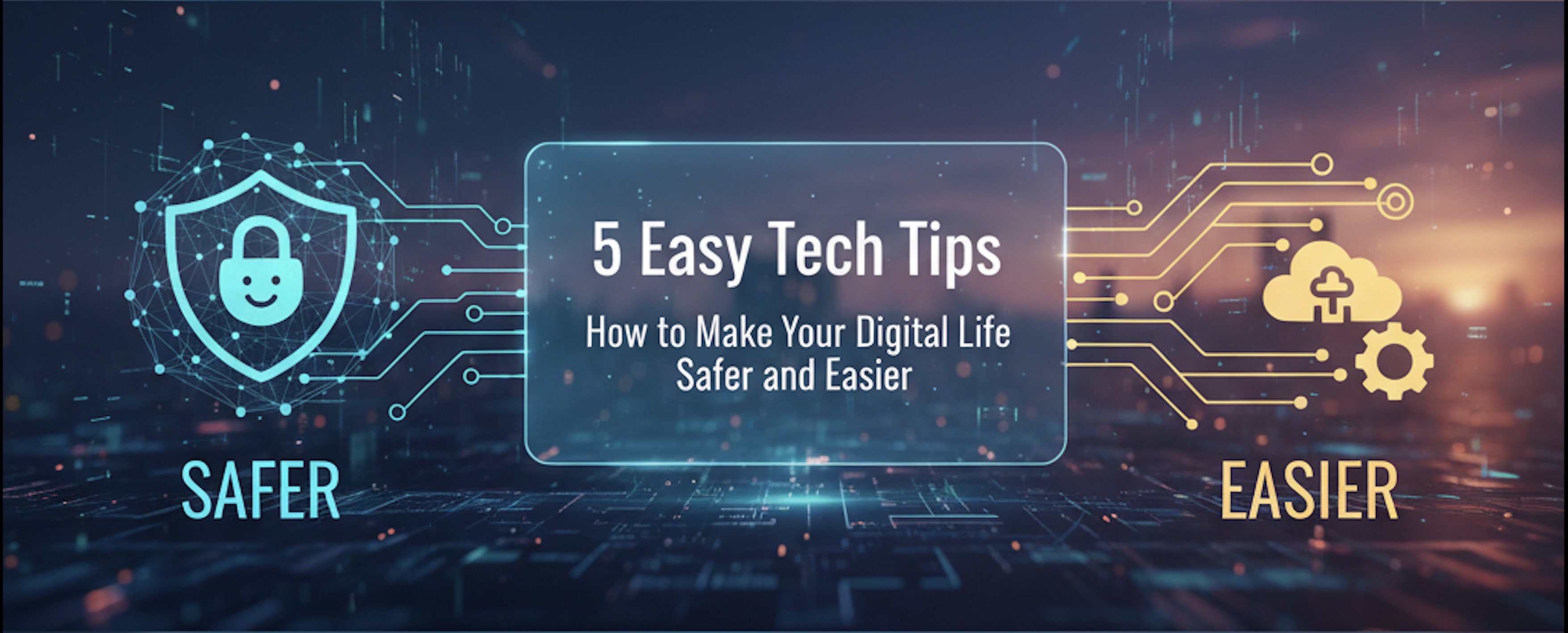 ५ सजिला टेक टिप्स: तपाईंको डिजिटल जीवनलाई सुरक्षित र सहज बनाउने तरिका